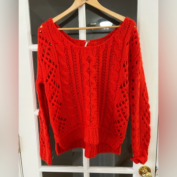 Free People Cable Knit Sweater - Size S - Picture 3 of 9